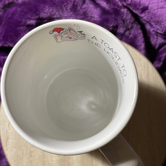 Vagabond creations elephant Christmas mug EUC - Picture 5 of 9